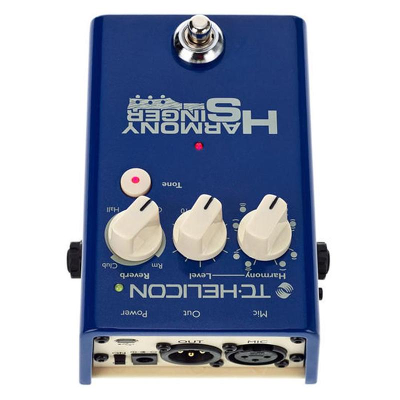 Pedal Processador Voz TC Helicon Harmony Singer 2 - Pedal de